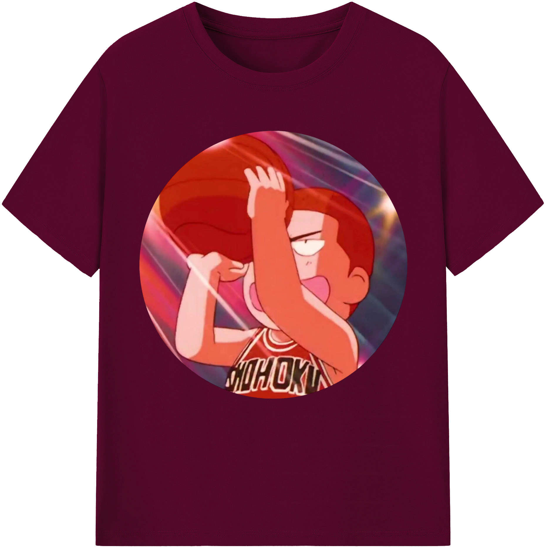 （画像用） SLAM DUNK／スラムダンク レディースカジュアルプリントTシャツ（綿100％）